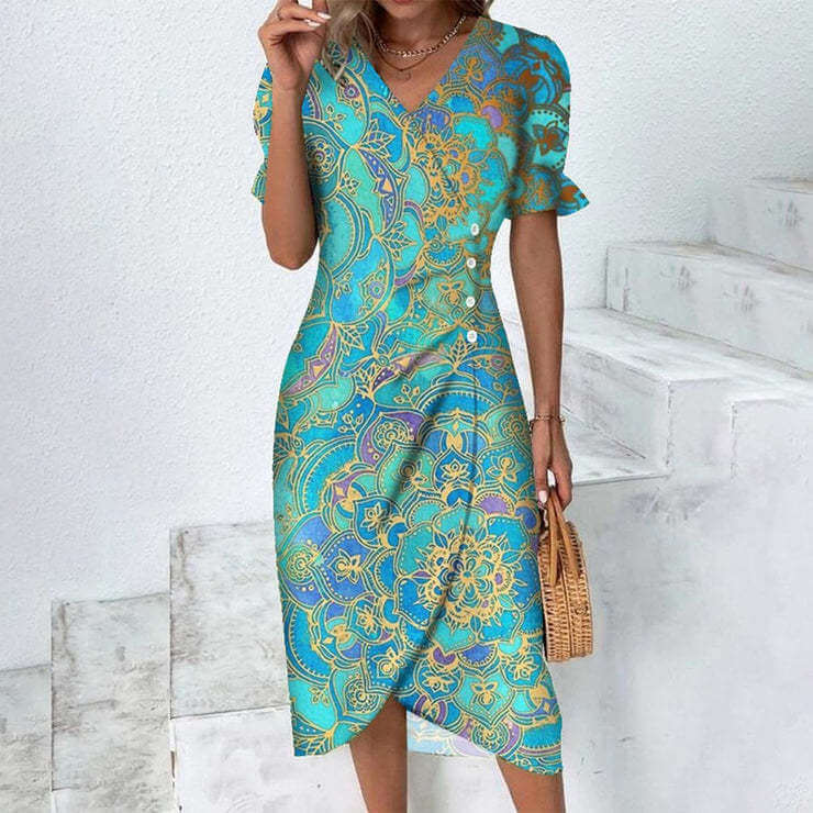 Casual Midi Sundress for Women