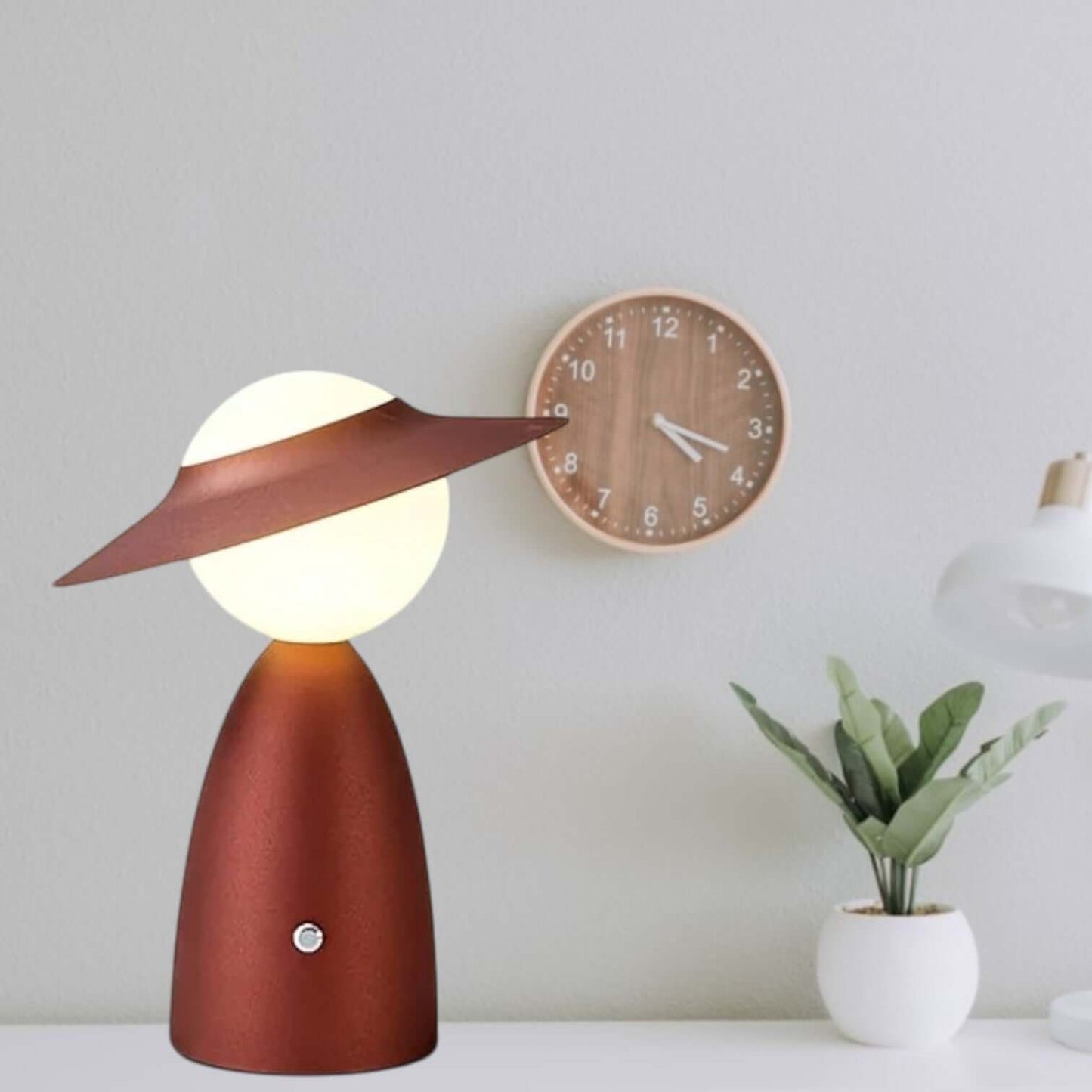 Smart LED Desk Lamp with USB Charger