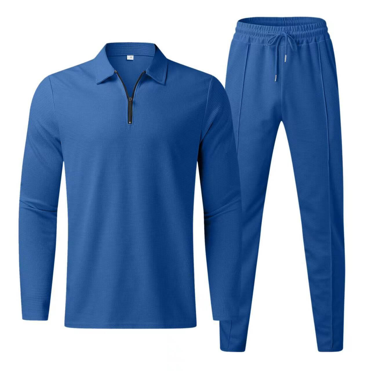 Casual Mens Sports Pants Shirt Set