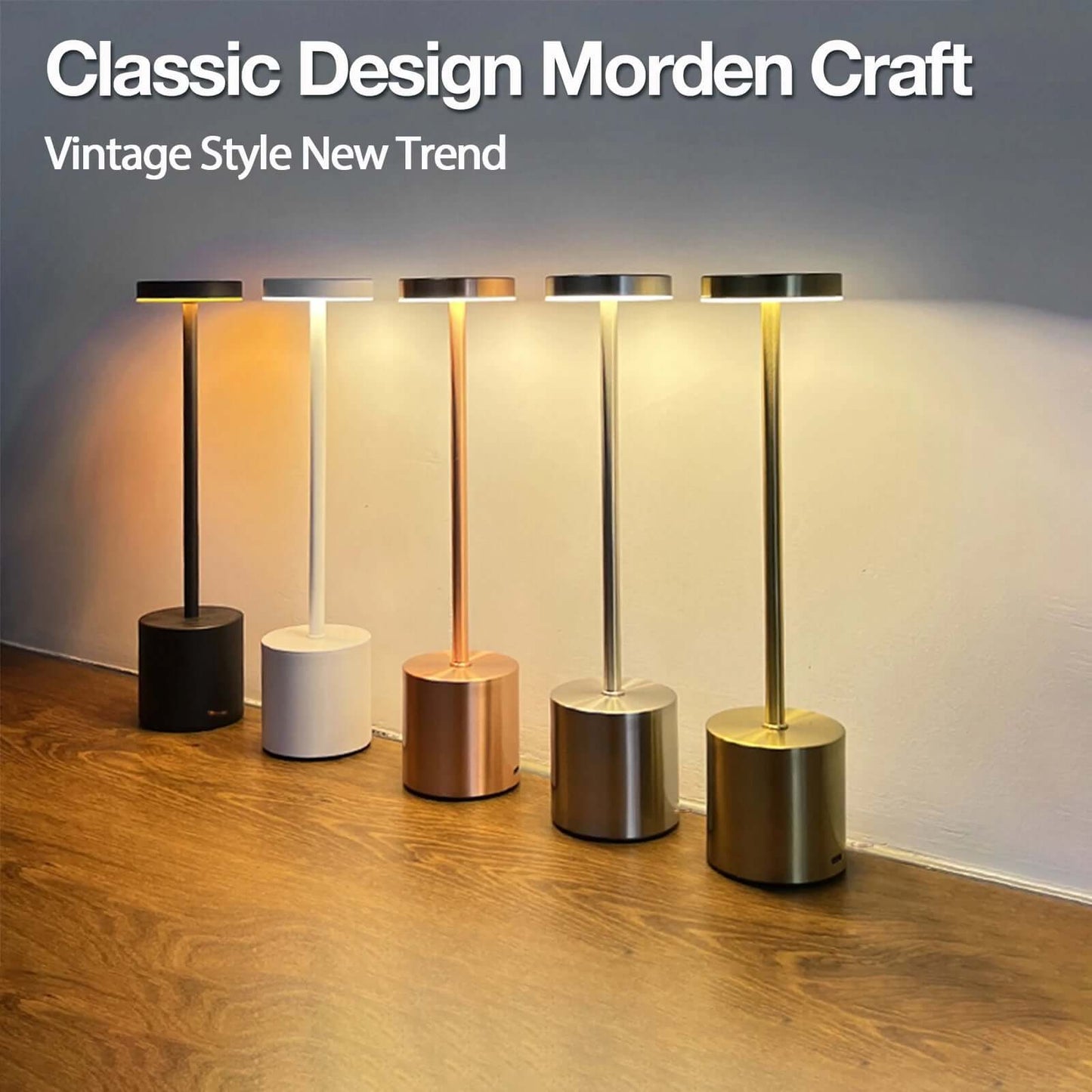 Colorful Portable LED Table Lamp