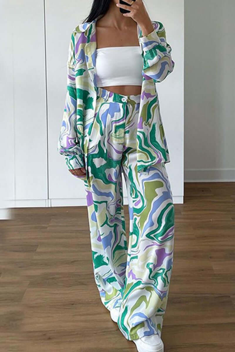 Soft Knit 2-Piece Cardigan Pants Set - Luxivelle