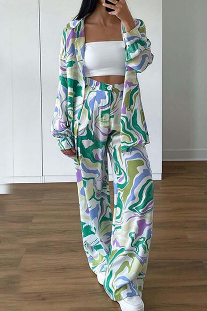 Soft Knit 2-Piece Cardigan Pants Set - Luxivelle