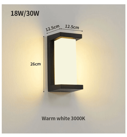 Automatic LED Security Wall Lamp Indoor/Outdoor