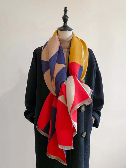 Fashionable Ladies Silk Scarf - Luxivelle