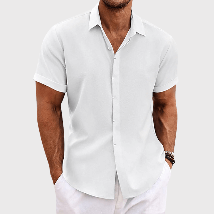 Casual Summer Breathable Cotton Shirt