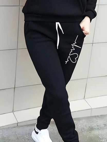 Ladies Active Wear Hoodie and Leggings Set