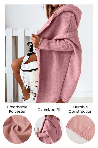 Ladies' Warm Cable Knit Jacket