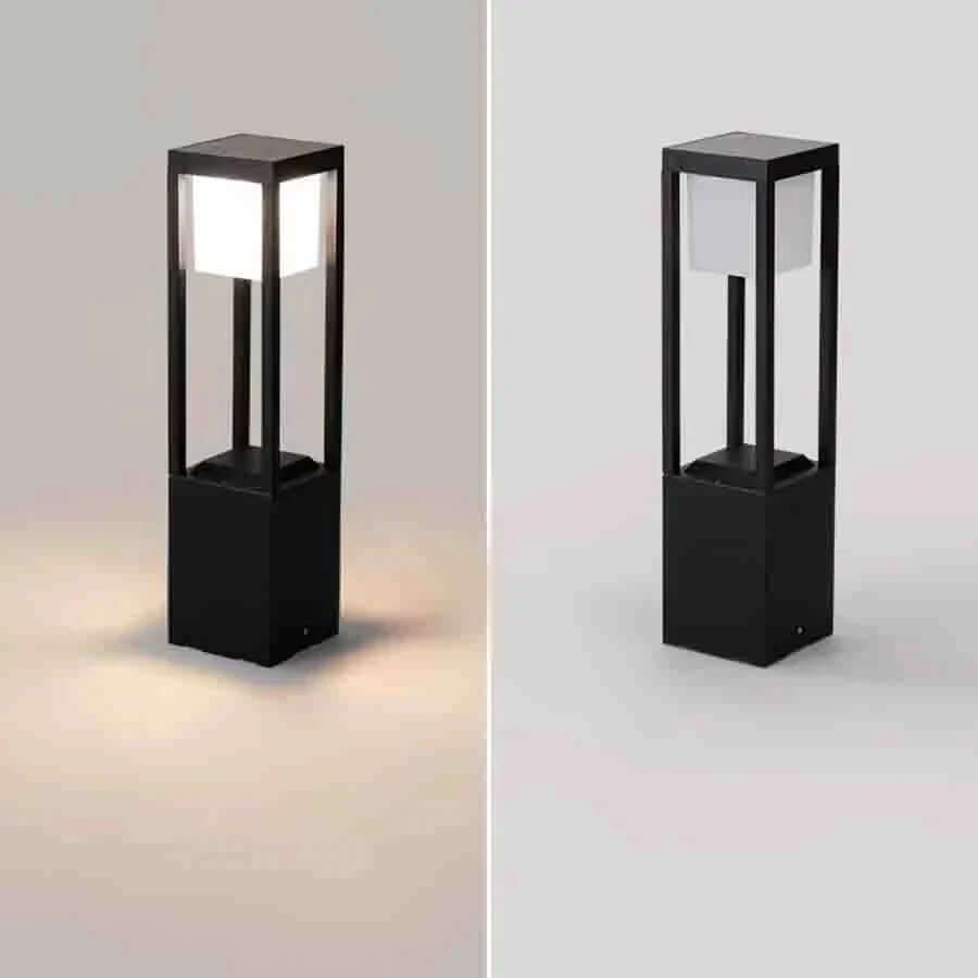 Large Solar Powered Garden Lamp Outdoor LED Light