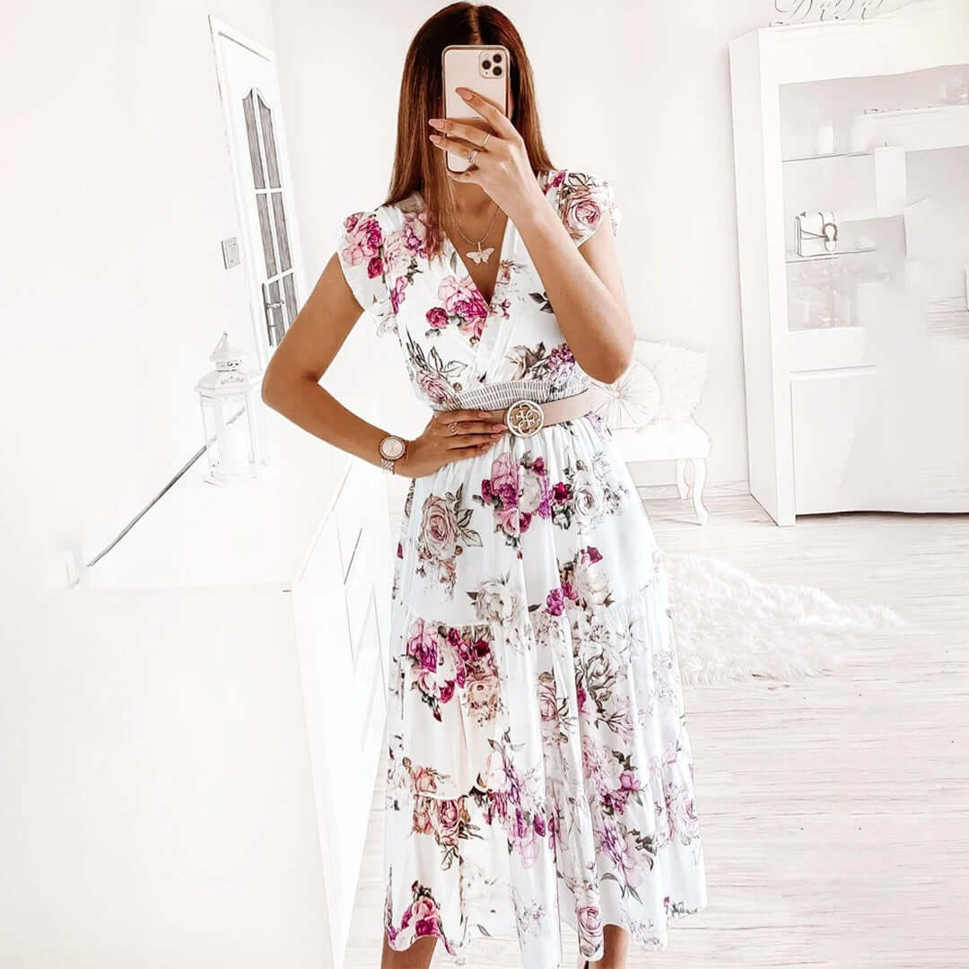 Chic Party Midi Dress
