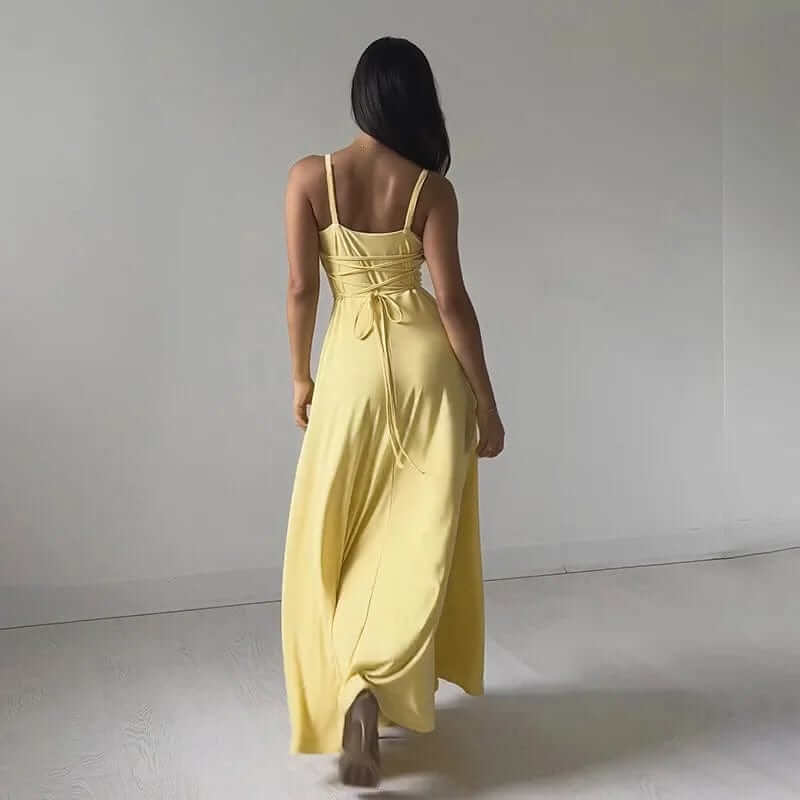 Stylish Long Sleeve Maxi Dress