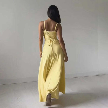 Stylish Long Sleeve Maxi Dress