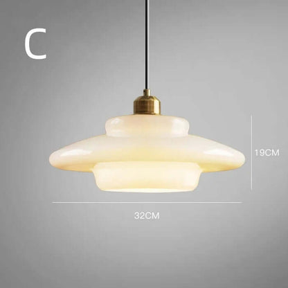 Stylish Clear Hanging Light Fixture
