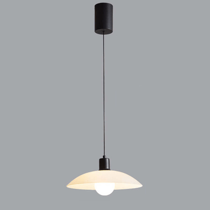 Sleek Clear Glass Hanging Light Fixture