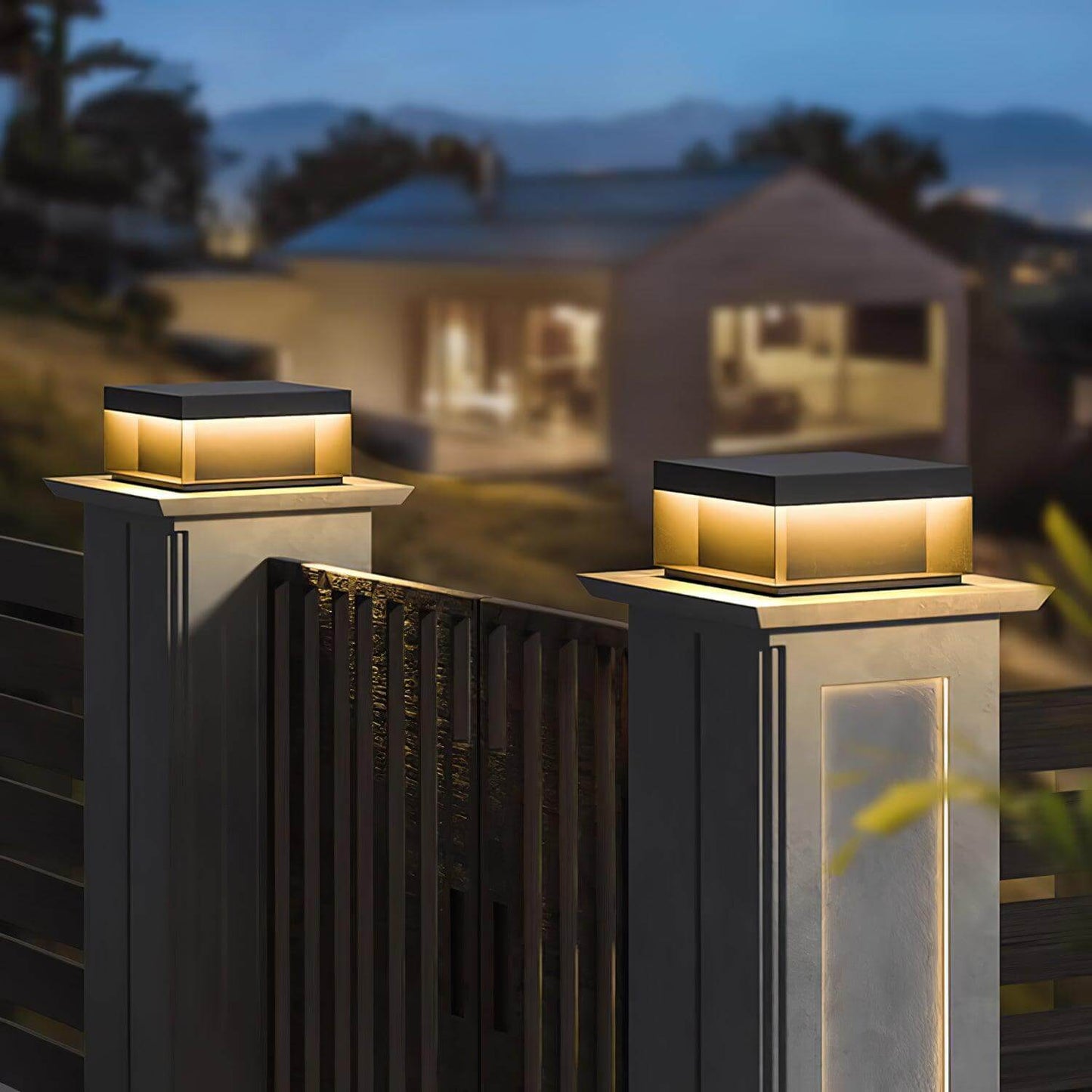 Waterproof Garden Post Lamp - Durable Outdoor Light