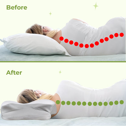 Contour Memory Foam Travel Pillow