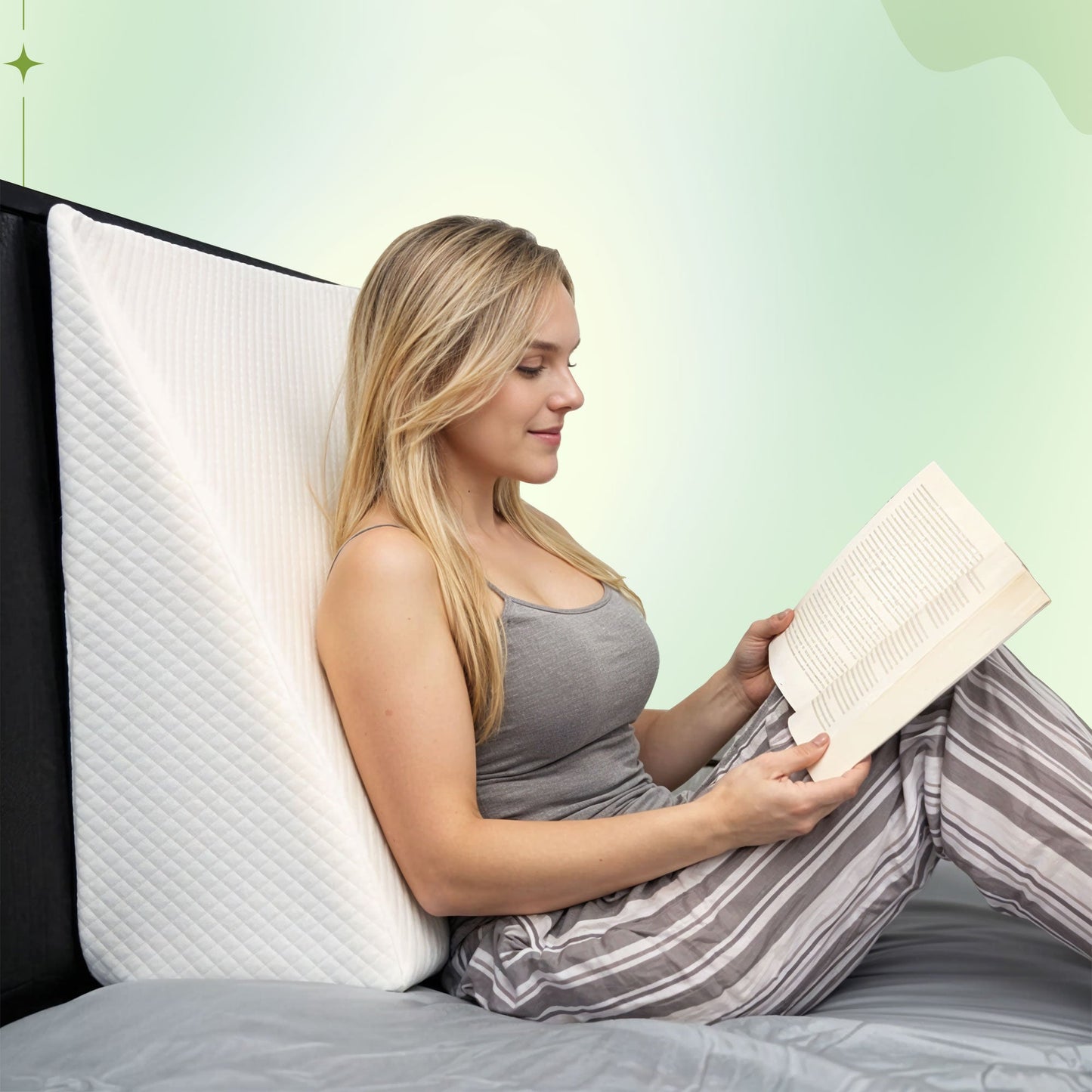Contour Support Pillow for Back Relief