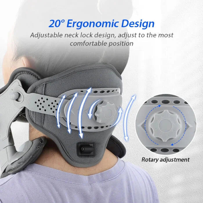 Therapeutic Neck Relief Device with Heat Therapy