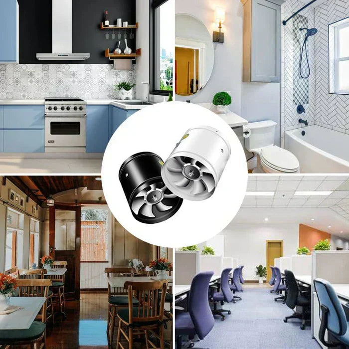 Quiet High Speed Kitchen Fan