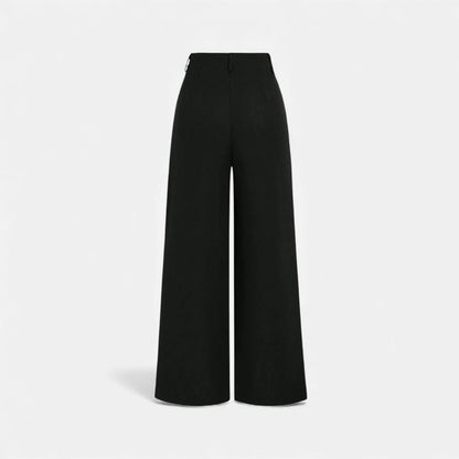 Ladies' Floral Flowy Wide Leg Pants