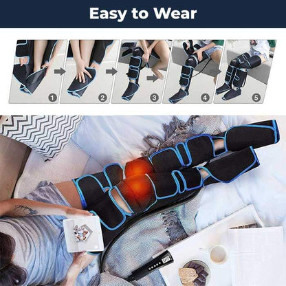 Relaxing Heated Leg Massage Wraps