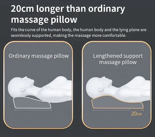 Relaxing Massage Neck Support Pillow
