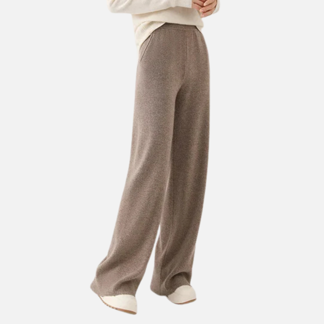 Rosalie | Women's Wide Leg Knit Lounge Pants