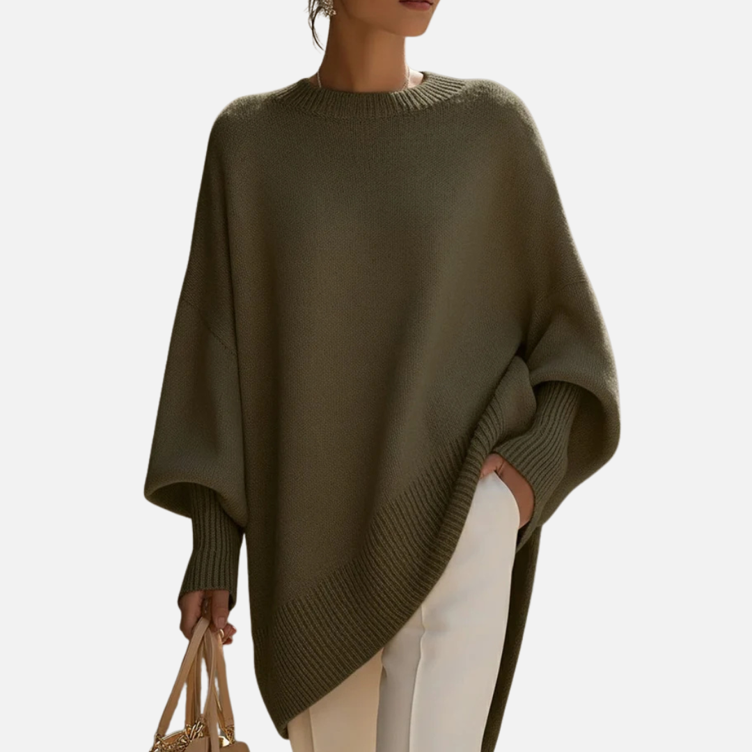 Stella | Women’s Oversized Batwing Sleeve Sweater