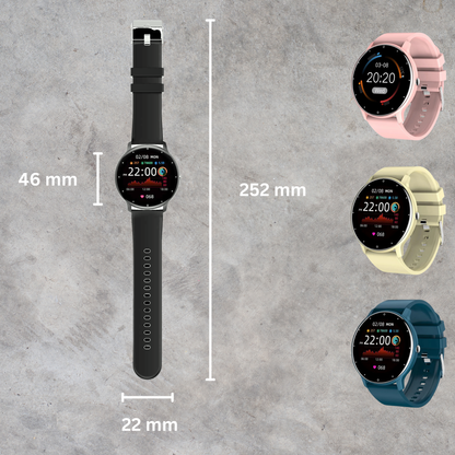 Advanced Fitness Tracker Watch with Blood Pressure Monitor