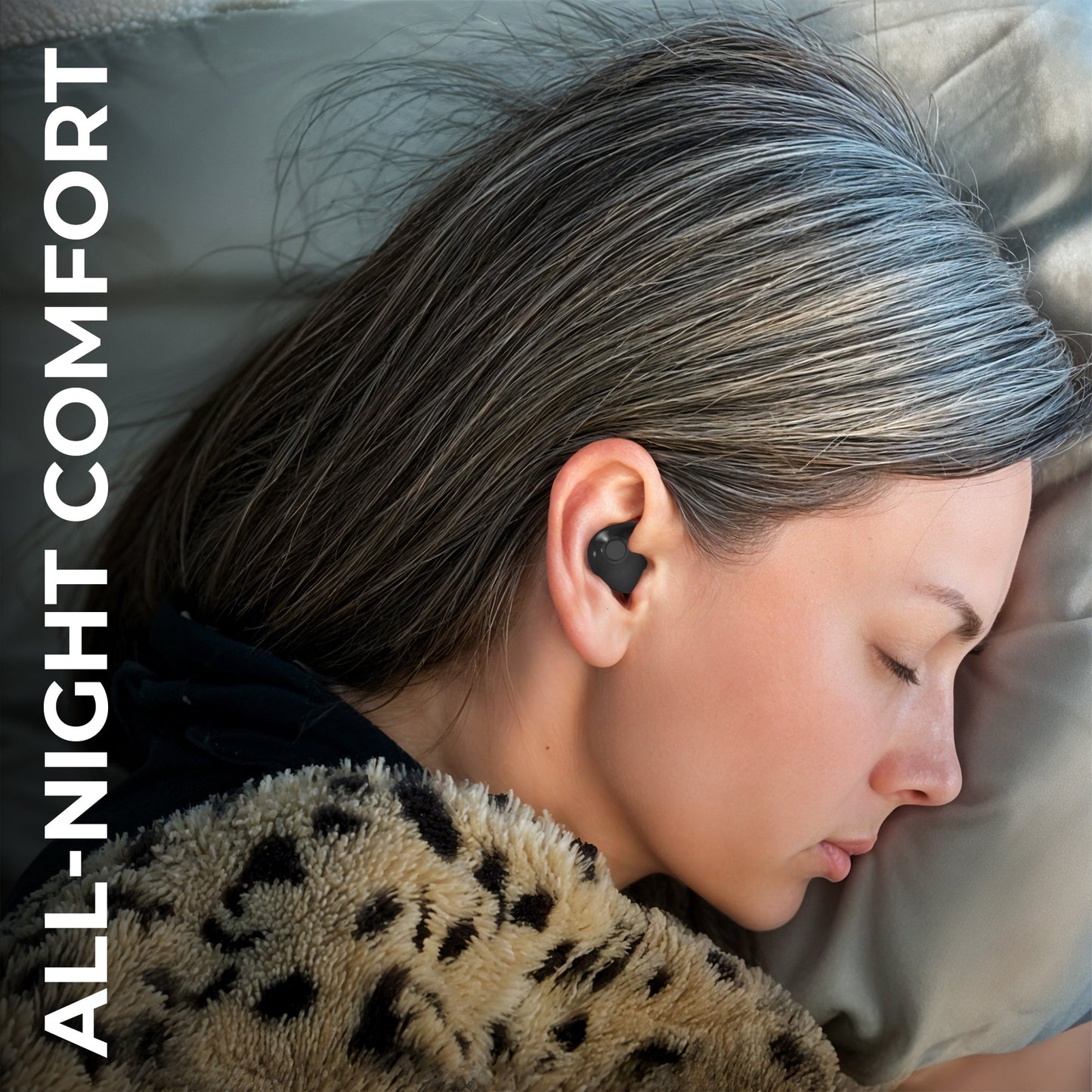 Comfortable Sleep Earbuds for Side Sleepers & Noise Cancellation