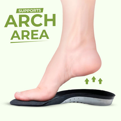Soft Arch Support Shoe Insoles for All Day Comfort