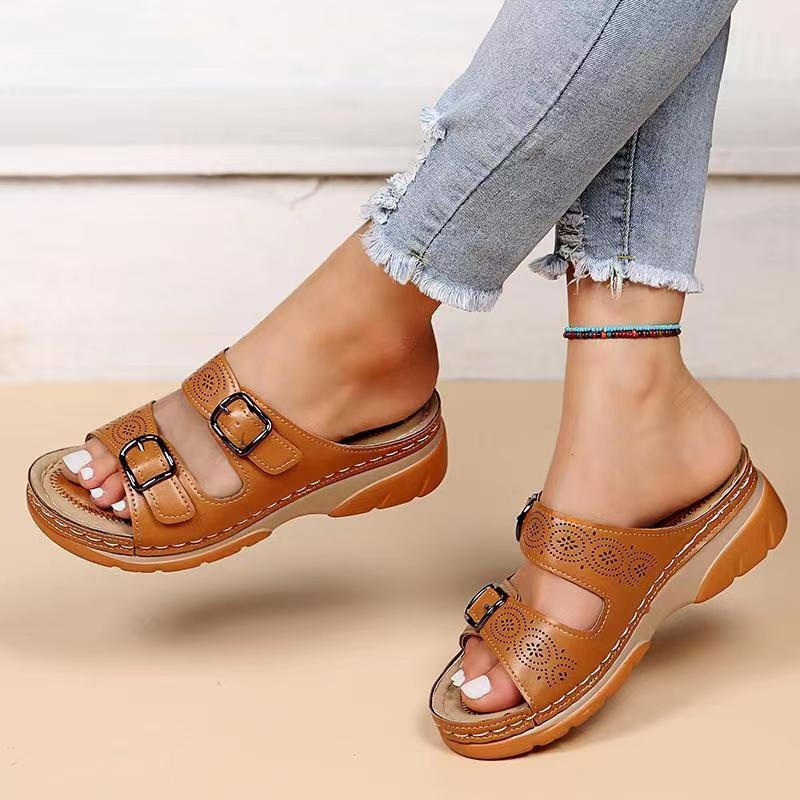 AussieSoles™ Women's Sandals - Genuine Leather, Orthopedic Comfort Fit-1