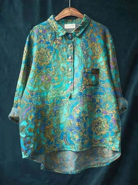 Pretty Flower Women's Blouse