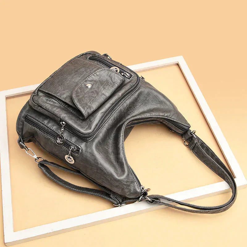 Stylish Genuine Leather Tote Handbag