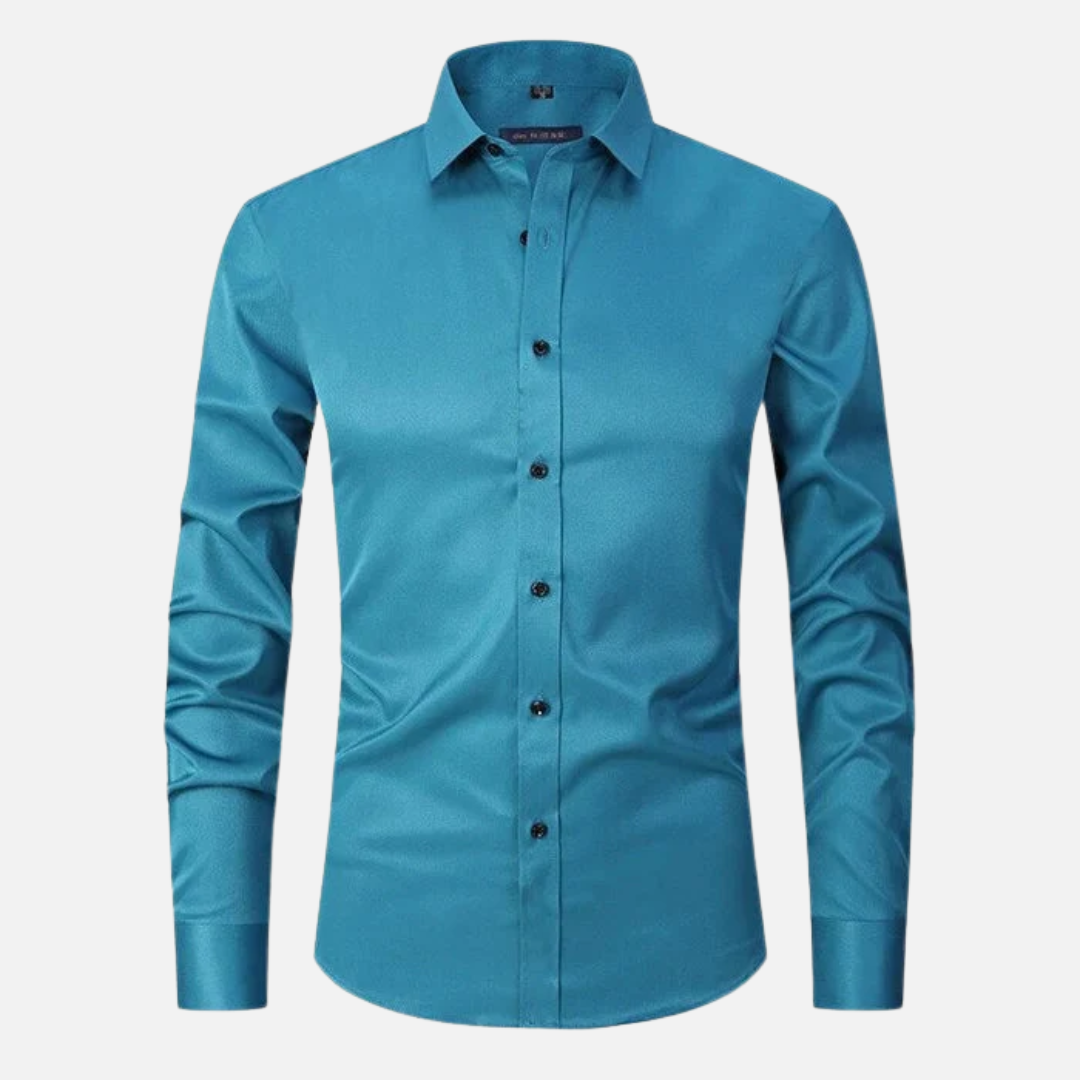Men's Smart Slim-Fit Dress Shirt