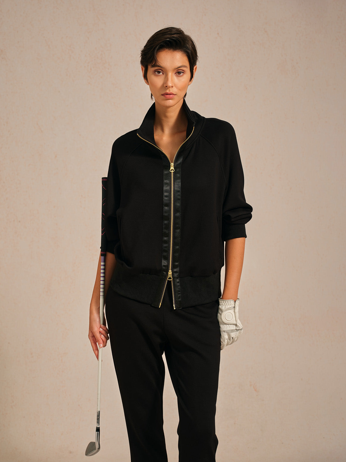 Plush Fleece Long Sleeve Zip Jacket
