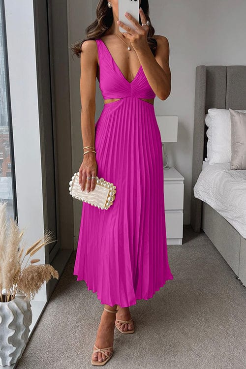 Flared Knee Length Lady Dress