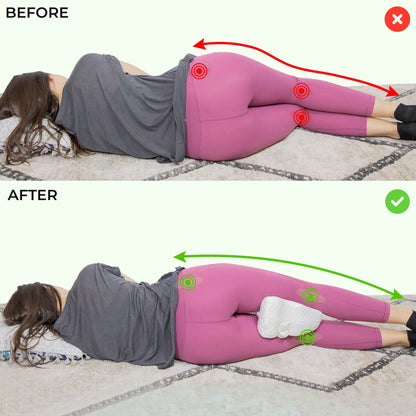 Comfortable Leg and Knee Contour Pillow