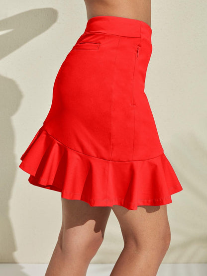 Classic Floral 19 Inch Sun Skort UPF 50+