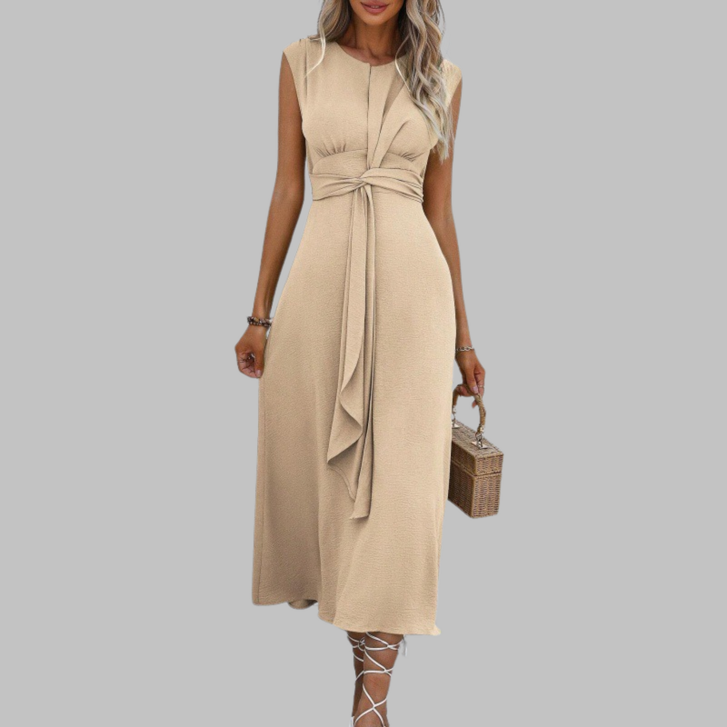 Stylish Summer V Neck Maxi Dress