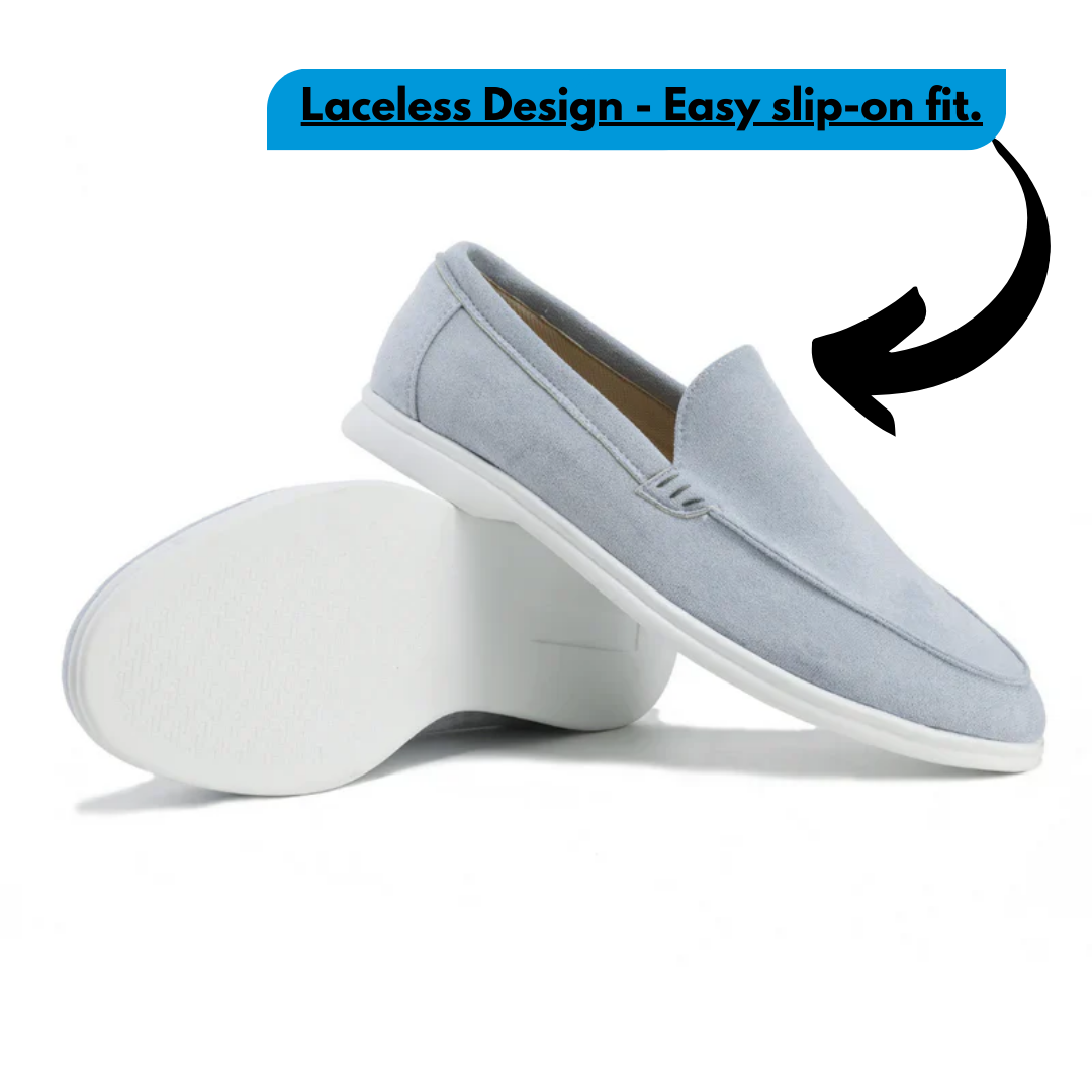 Soft Leather Slip On Shoes
