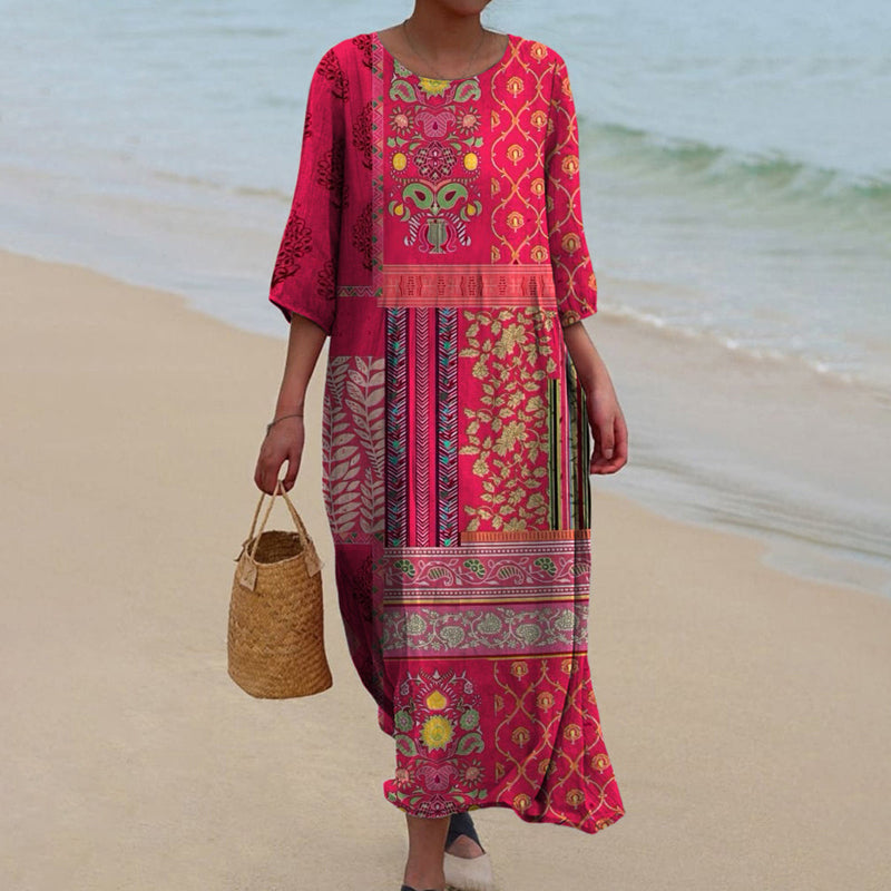 Boho Chic Summer Dress - Luxivelle