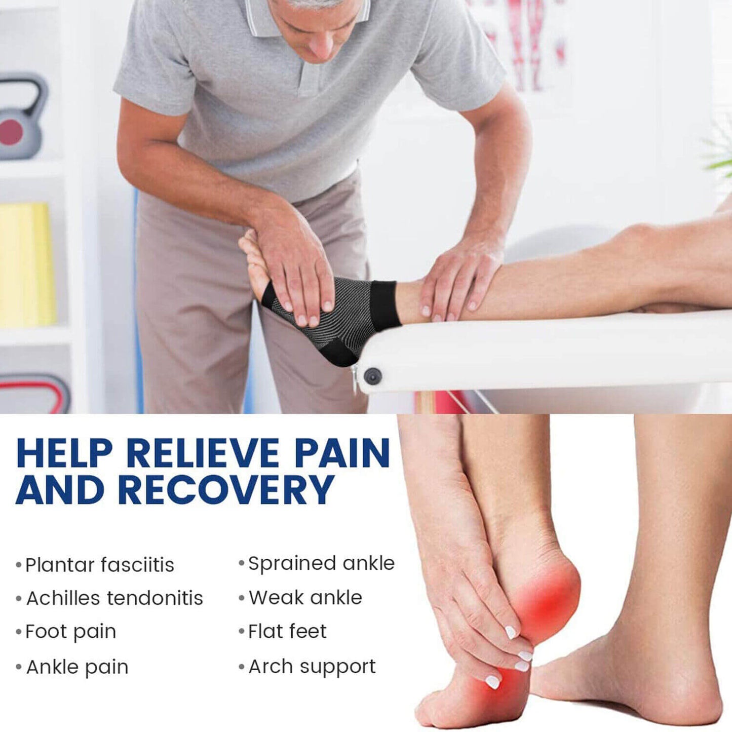 Supportive Athletic Fit Socks