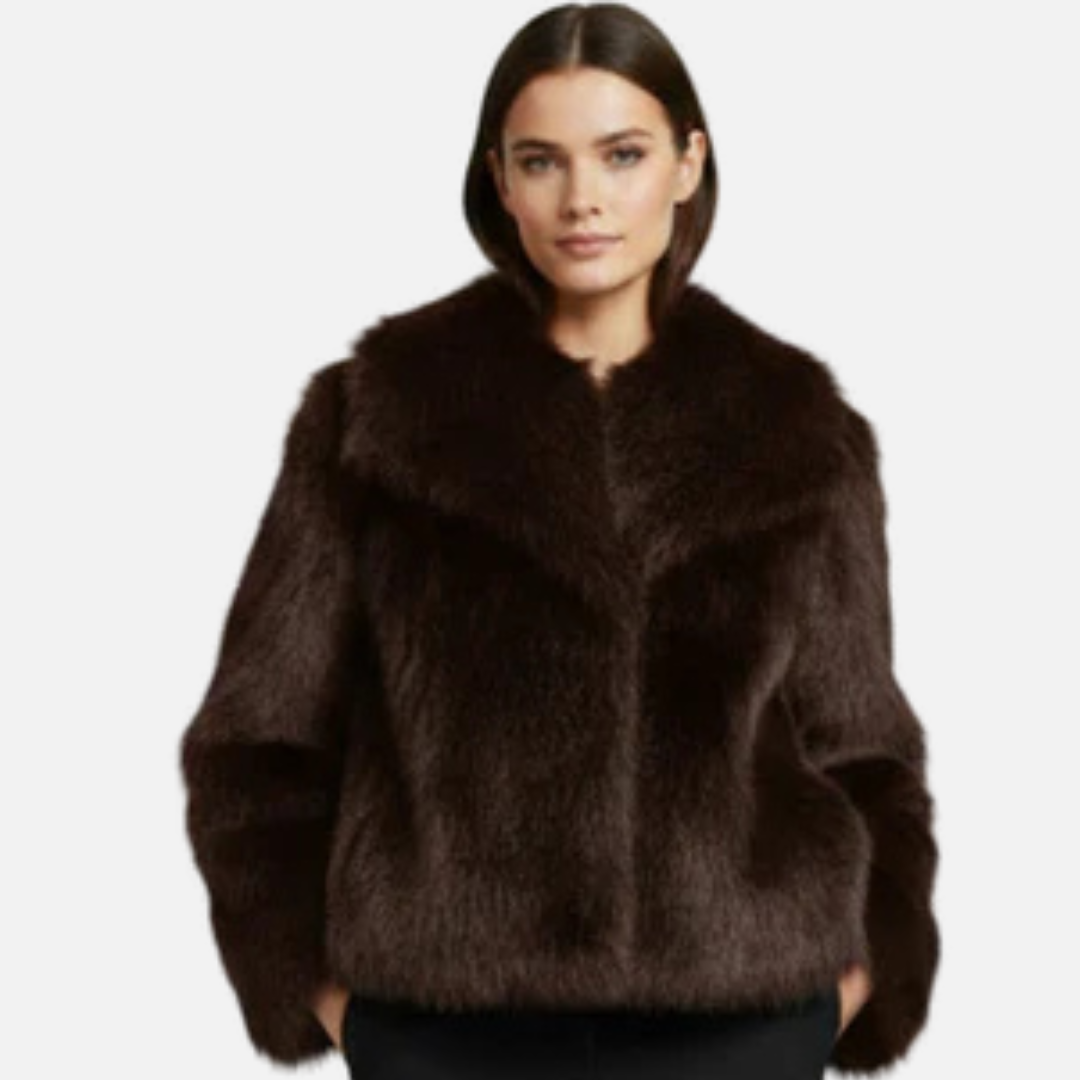 Women's Fur Crop Jacket