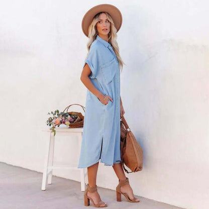 Comfy Knee Length Summer Dress