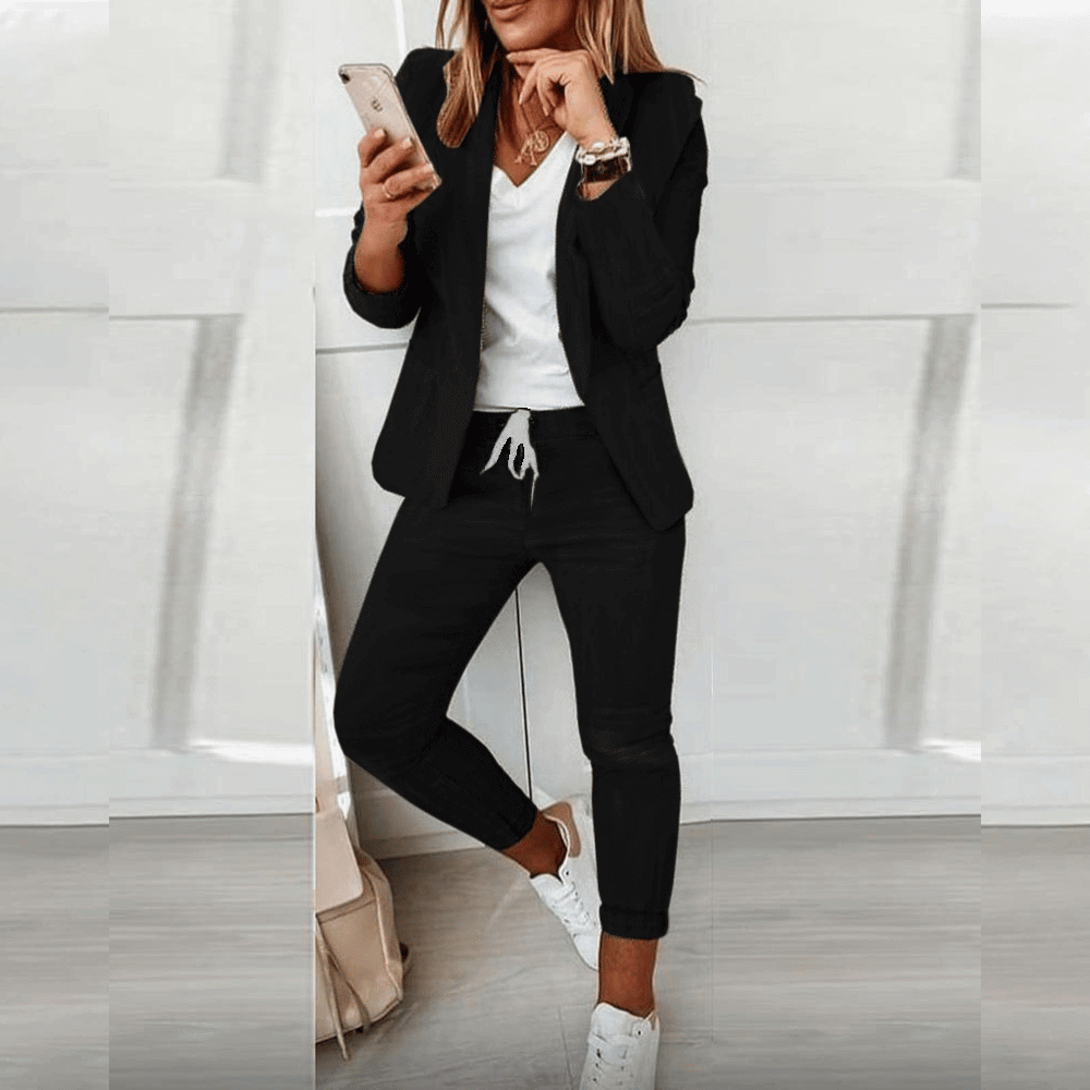 Ladies Cozy Sweater Outfit Set