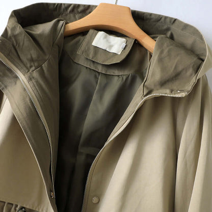 Ladies' Fit Waterproof Windbreaker Coat