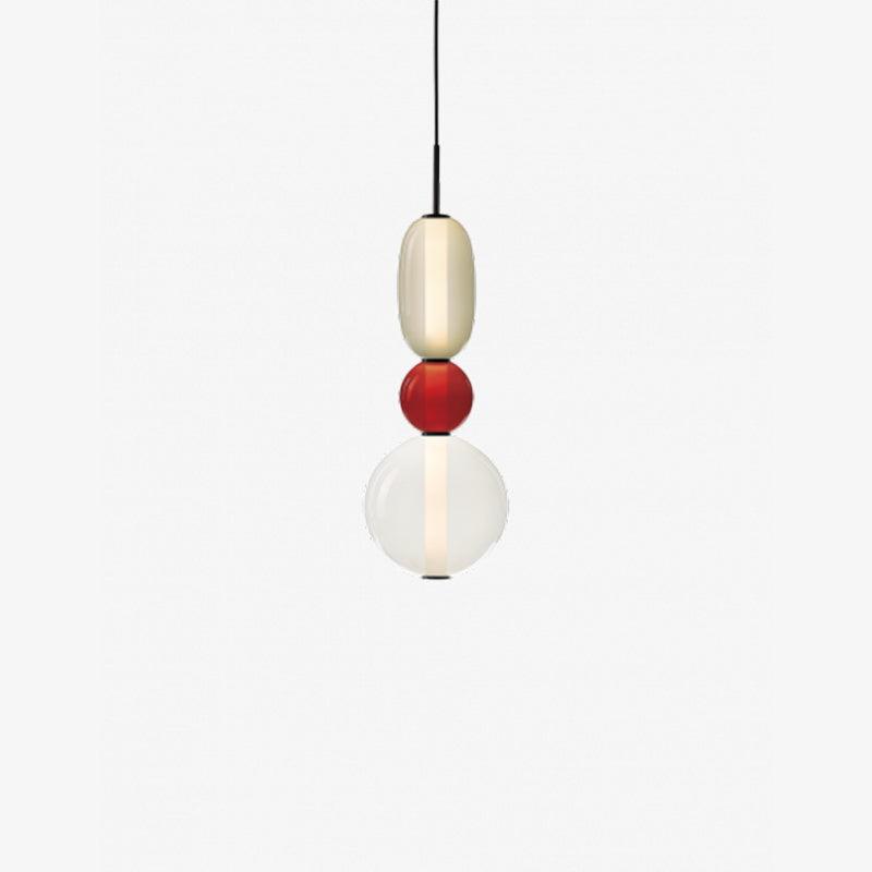 Vibrant Glass Drop Ceiling Light