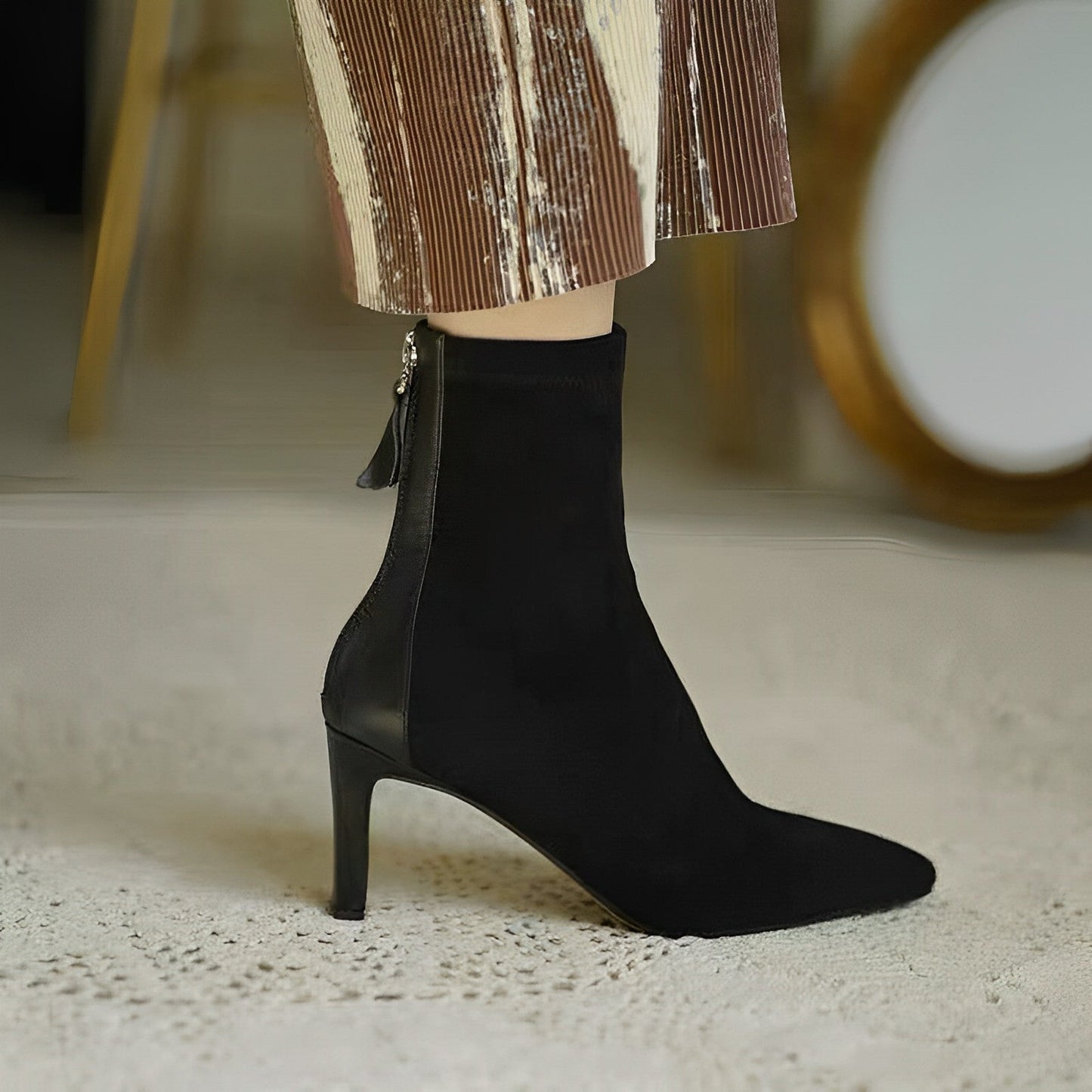 Tania | Chic High Heel Booties