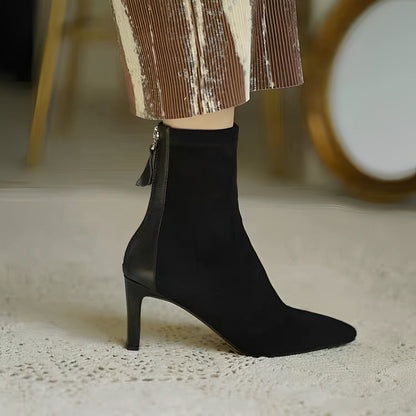 Tania | Chic High Heel Booties