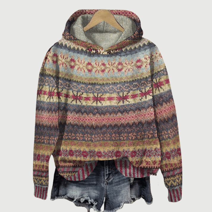 Cozy Women's Cable Knit Pullover - Luxivelle